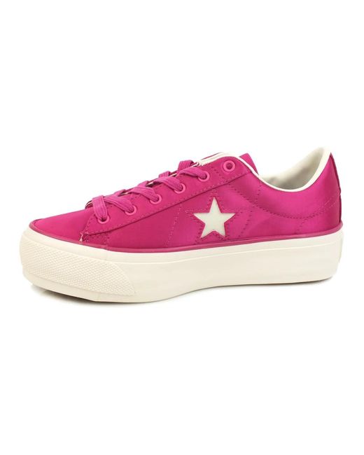 Converse Platform Sneakers in het Pink