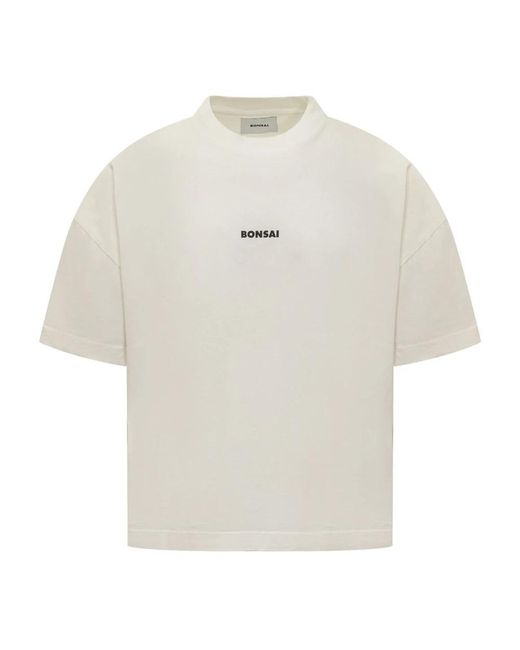 Bonsai White T-Shirts for men