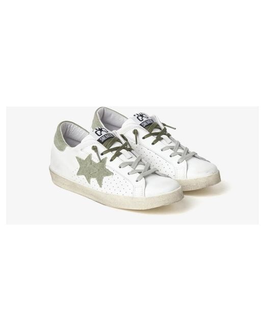 2 Star White Sneakers