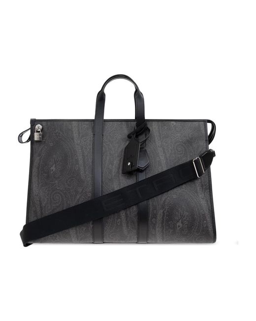 Weekend Bags di Etro in Black da Uomo