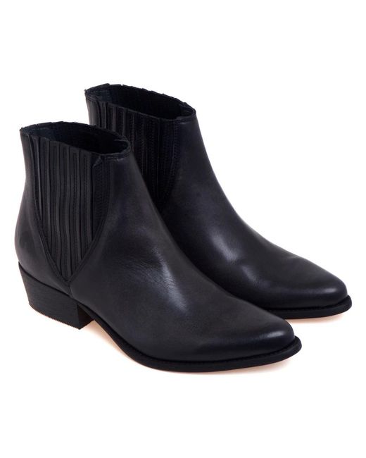 Felmini Blue Ankle Boots