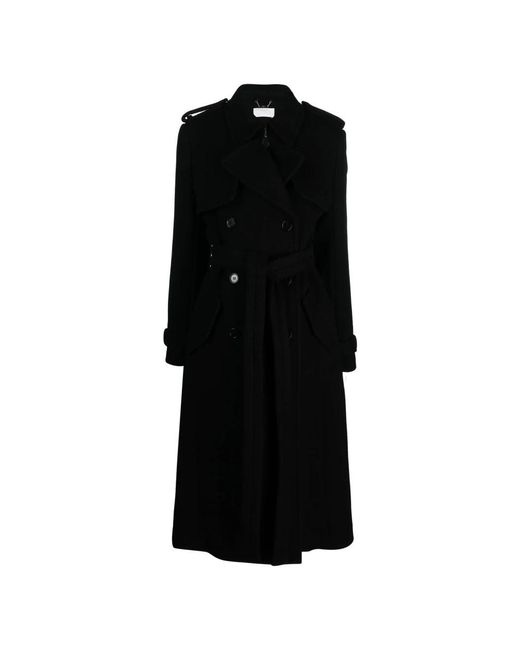 Chloé Black Double-Breasted Coats