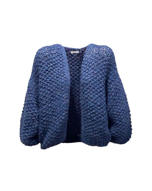 Cardigans Maiami en coloris Blue