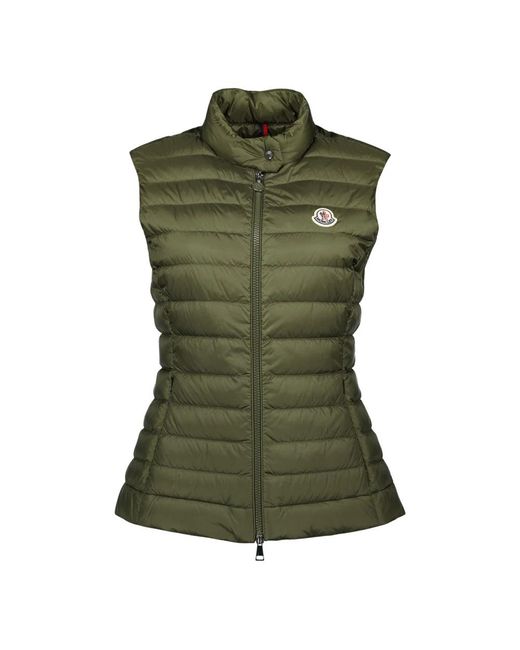 Moncler Green Waistcoats