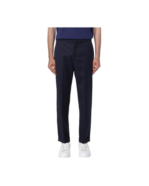 Balmain Klassische Wolltwillhose in Blue für Herren
