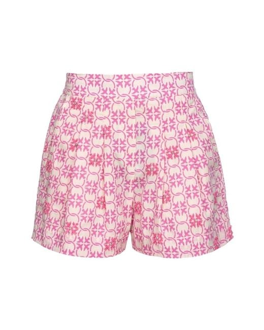 Pinko Pink Short Shorts