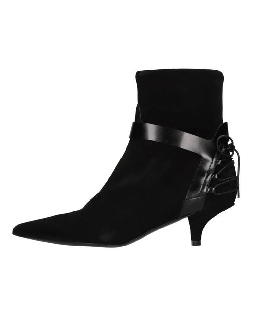 Strategia Black Heeled Boots