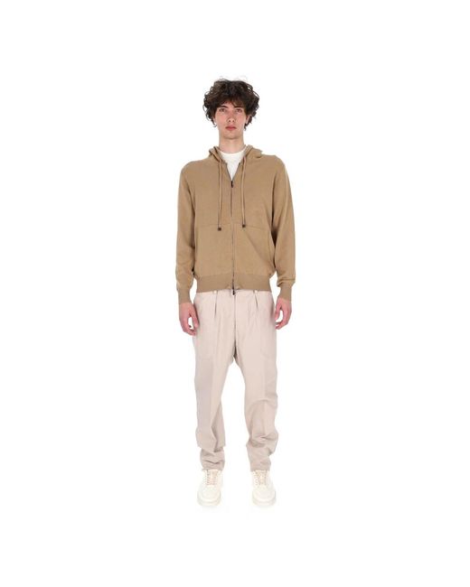 Drumohr Cardigans in het Natural voor heren