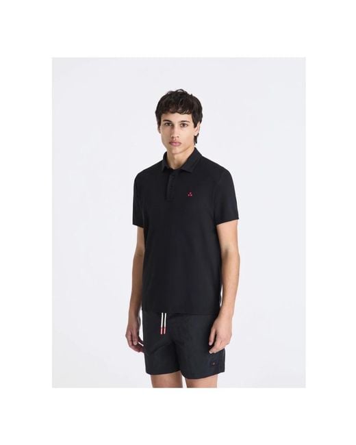 Peuterey Black Polo Shirts for men