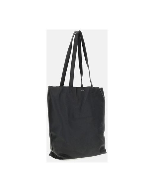 A.P.C. Black Shopping Bags