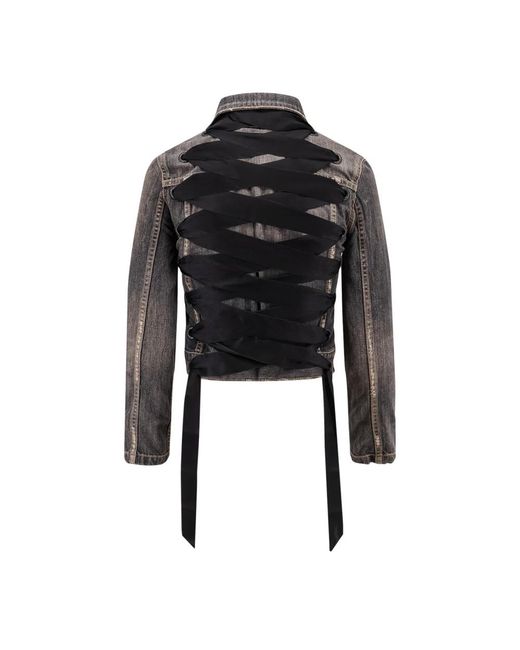 Balenciaga Black Denim Jackets