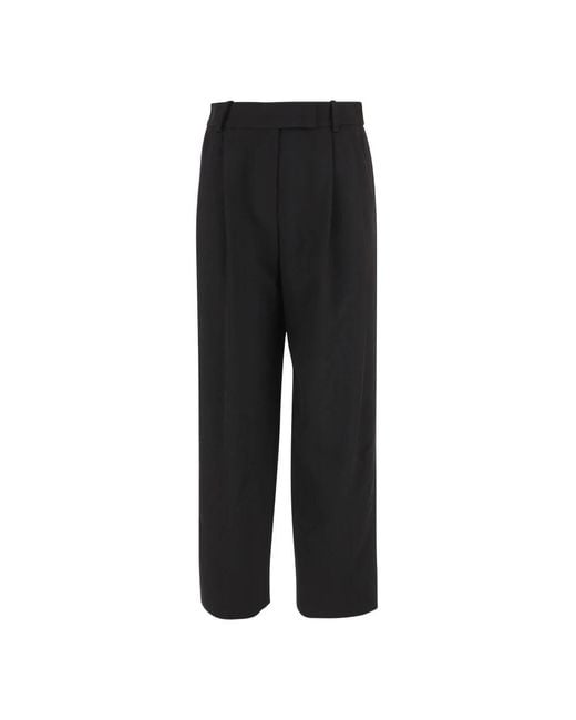 Giorgio Armani Black Wide Trousers
