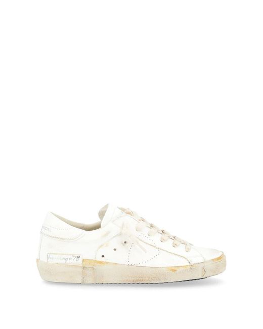 Philippe Model White Niedrige sneakers prsx he01