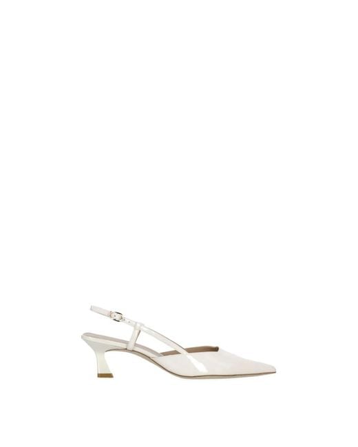 Stuart Weitzman White Pumps