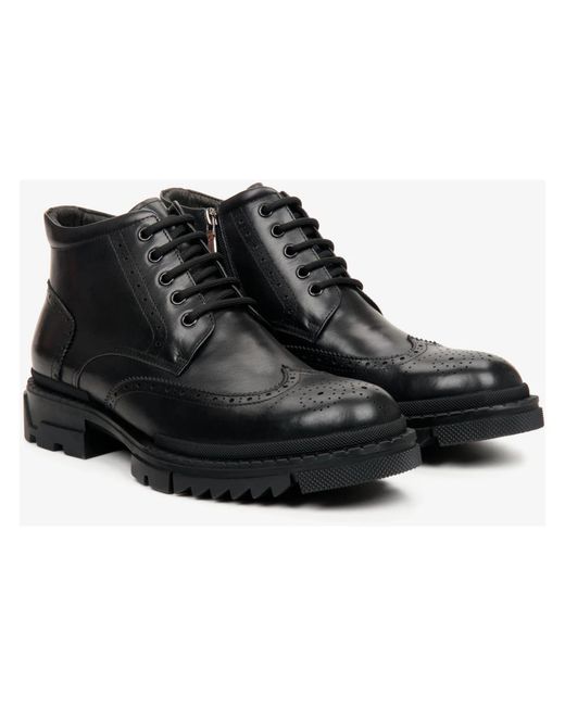 ESTRO Lace-Up Boots in het Black voor heren