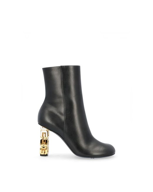 Givenchy Gray Heeled Boots