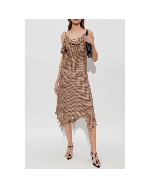 KNWLS Kleedjes ,Tess Dress in het Brown