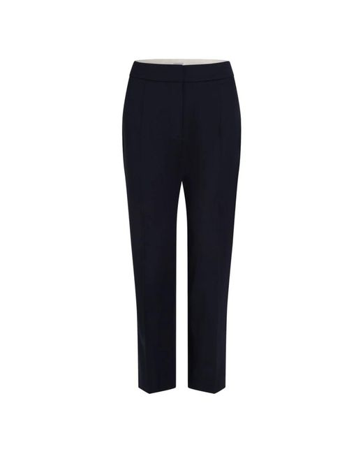 Patou Blue Straight Trousers