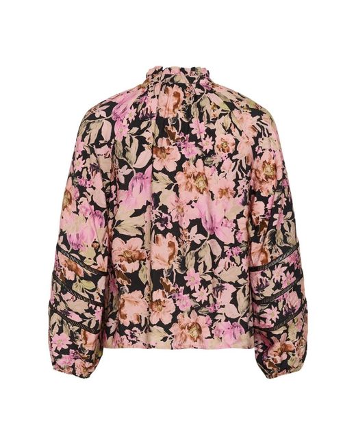 Kaffe Pink Csarina Bluse