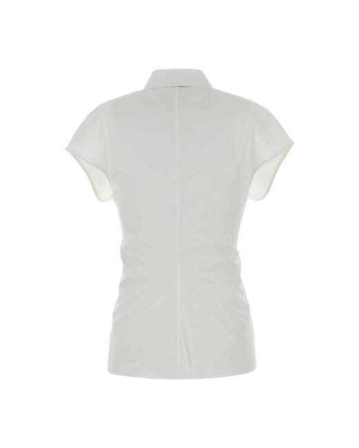 McQueen White Shirts