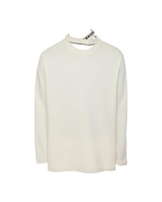 Y. Project White Long Sleeve T-Shirts for men
