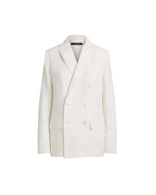 Ralph Lauren White Blazers