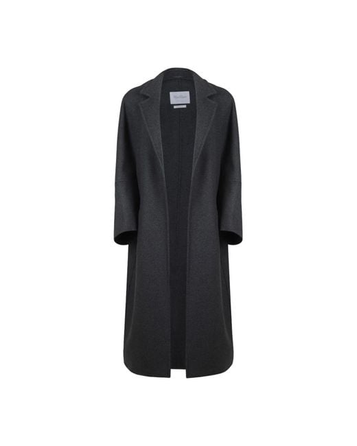 Max Mara Black Single-Breasted Coats