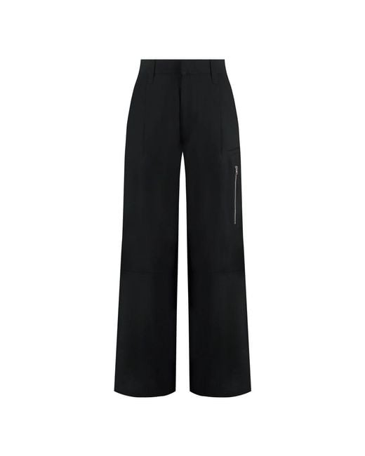 Wide Trousers AMI de color Black