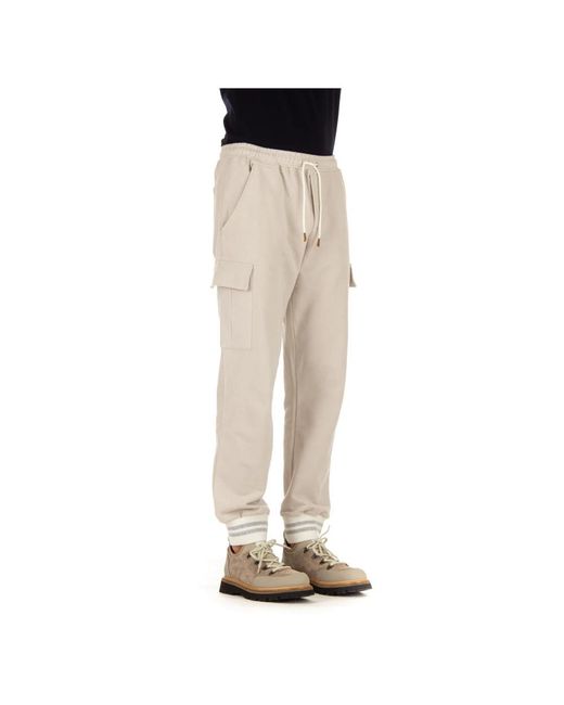 Sweatpants Eleventy de hombre de color Natural