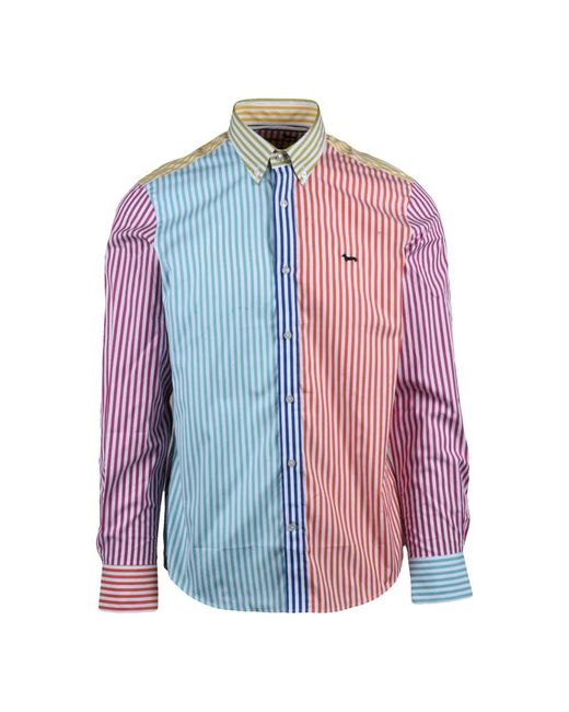 Harmont & Blaine Blue Casual Shirts for men