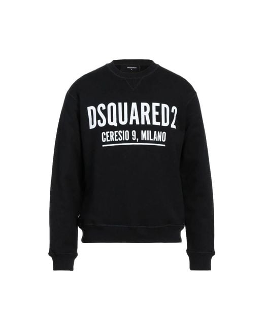 DSquared² Sweatshirts in het Black voor heren
