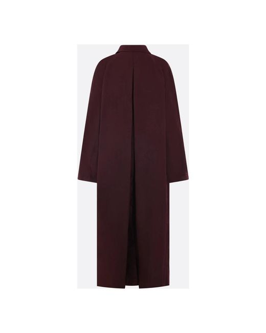 Coats > single-breasted coats Dries Van Noten en coloris Red