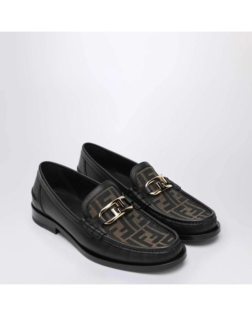 Fendi Black Loafers for men