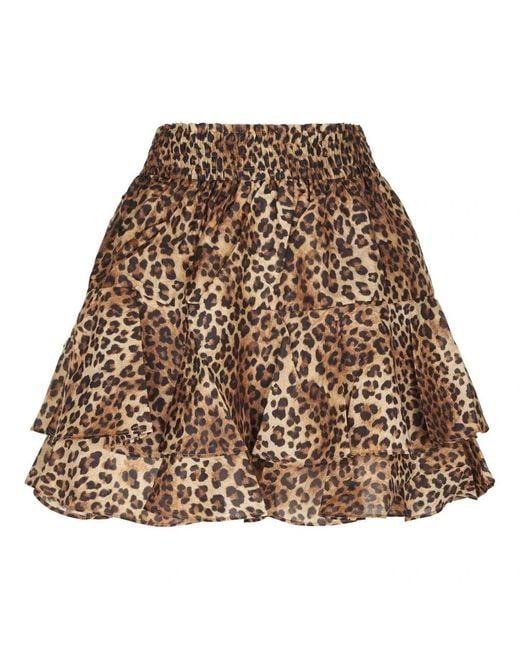 Mc2 Saint Barth Brown Short Skirts