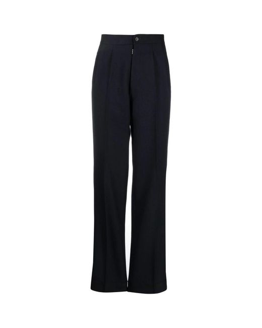 Maison Margiela Blue Wide Trousers