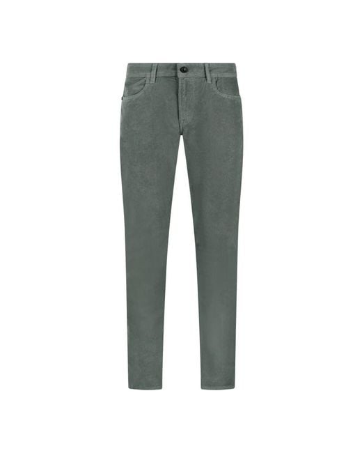 Re-hash Green Slim-Fit Trousers for men