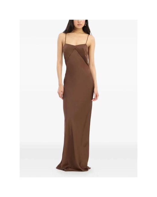 ROTATE BIRGER CHRISTENSEN Brown Gowns