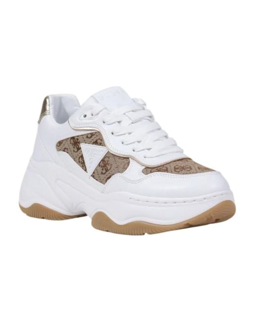 Guess Sneakers in het White