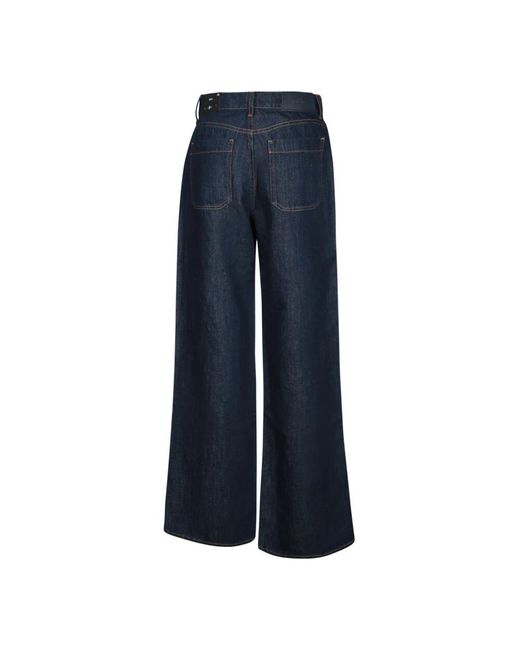 Wide Jeans di 7 For All Mankind in Blue