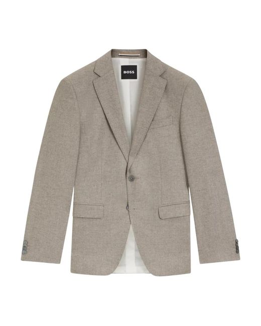 Boss Gray Blazers for men