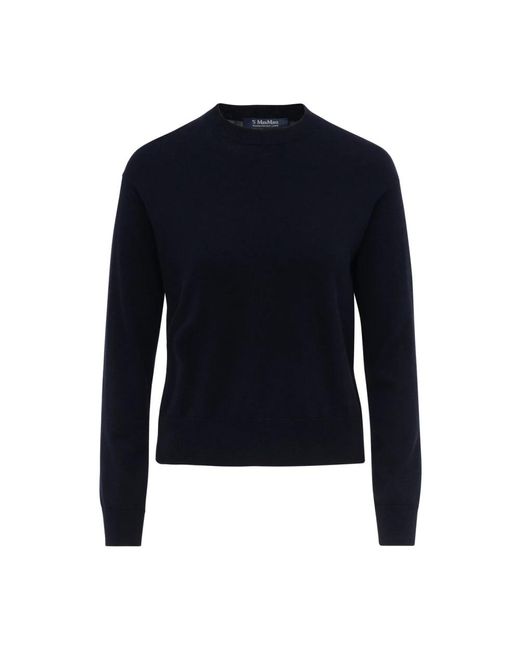 Max Mara Blue Eco Stilvolles Kleid