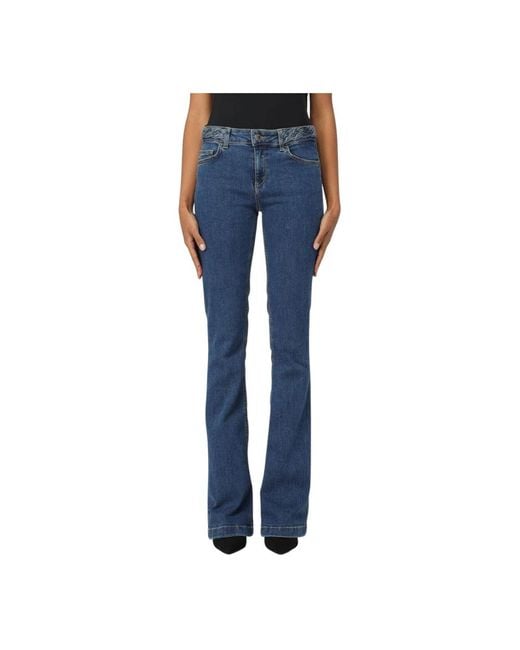 Liu Jo Women's Blue Bootcut Jeans