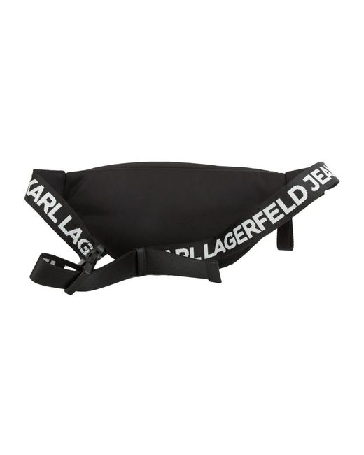 Karl Lagerfeld Black Belt Bags