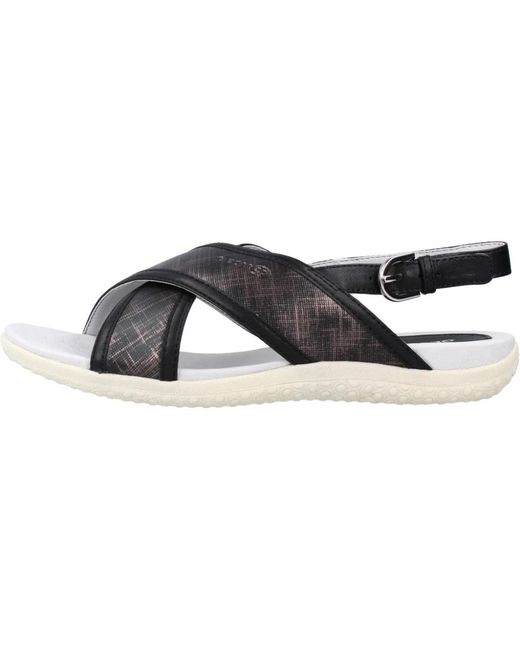 Flat Sandals di Geox in Blue