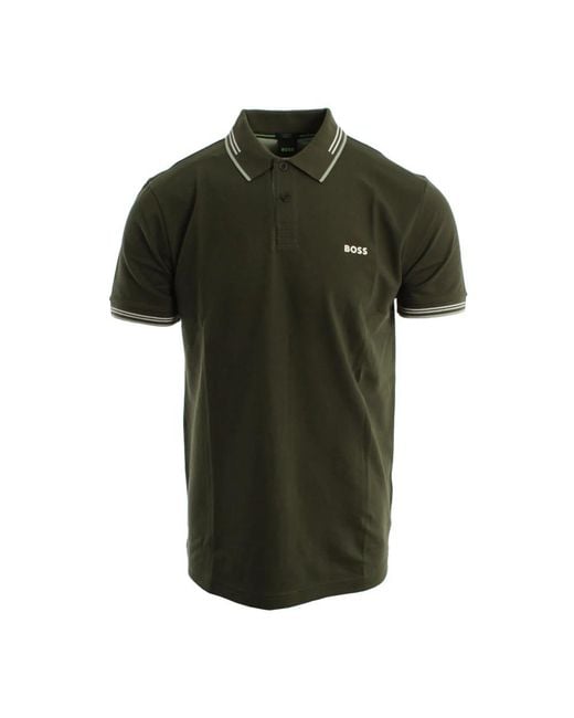 HUGO Green Polo Shirts for men