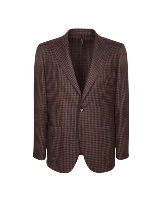 Dell'Oglio Brown Formal Blazers for men