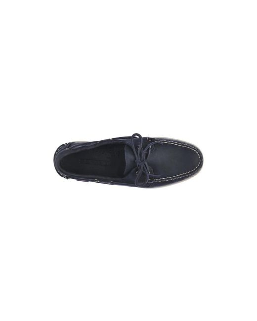 Sebago Blue Boat Shoes for men