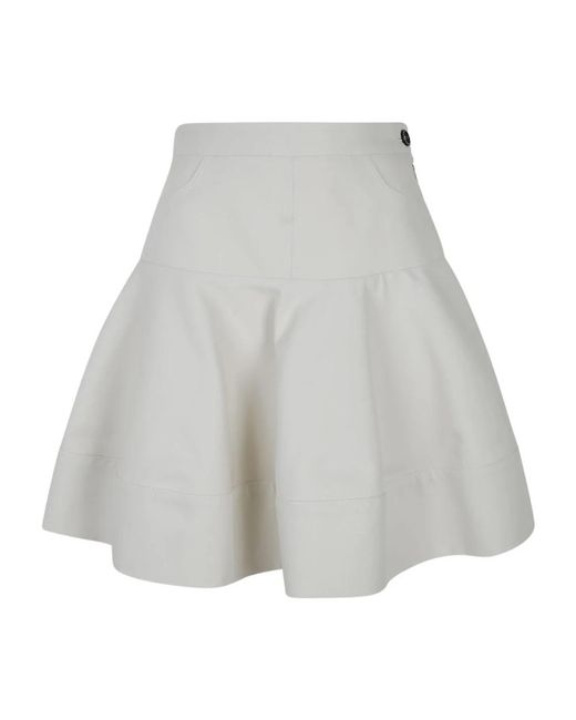 Vivetta Gray Short Skirts