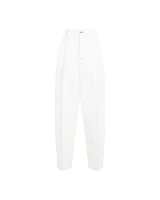 Jacquemus Le De-Nimes Curzio Jeans in het White