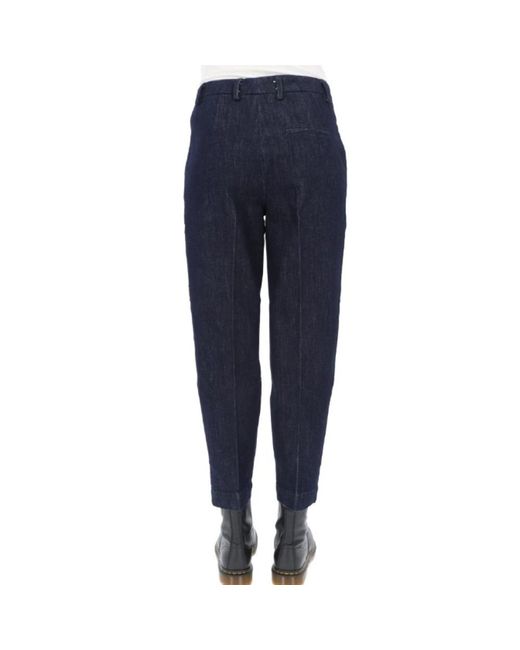 Roy Rogers Blue Slim-Fit Trousers